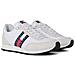 Runner Casual Sneakers Sintetico Scarpe Uomo Bianco Eu 46, Em0em01351 Ybr - Foto miniatura 1