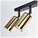 Lampada Da Soffitto Winx 6l Nero /oro Sl. 1388 - Moderno Lampade Da Soffitto Oro Nero 18.5x118x6 Cm - Foto miniatura 6