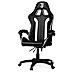 SGPN0003 sedia per videogioco Poltrona per gaming Seduta imbottita Nero, Bianco - Foto miniatura 7