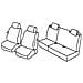 Set Coprisedili Superior - Beige - Compatibile Per Fiat Grande Punto 3p (09/05>04/12) - Fiat Punto 3p (01/12>08/18) - Fiat Punto Evo 3p (10/09>04/12) - Foto miniatura 1