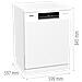 Lavastoviglie GS642E90W a Libera Installazione Capacità 13 Coperti Classe E Colore Bianco - Foto miniatura 10