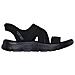 Go Walk Flex Sandal- 141482-bbk, Donne, Nero, 38 - Foto miniatura 2