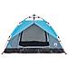 Tenda a Cupola da Campeggio 2 Persone Blu a Rilascio Rapido - Foto miniatura 5