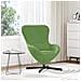Poltrona a uovo  Verde Chiaro in Velluto - Foto miniatura 2