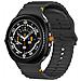Cinturino In Silicone Nero Da 22 Mm Con Cuciture Per Samsung Galaxy Watch 8 - Foto miniatura 1