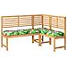 Cuscino per seduta pallet 6 pcs Multicolore 40 x 40 x 8 cm - Foto miniatura 3