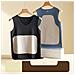 Gilet Termico Da Uomo In Lana E Seta - Calore E Comfort Black Xl - Foto miniatura 3