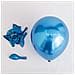 Kit Ghirlanda Di Palloncini Blu E Bianchi - Perfetto Per Feste E Celebrazioni - Foto miniatura 2
