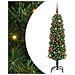 Albero di Natale artificiale con 150 LED Verde 150 cm - Foto miniatura 1