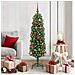 Albero di Natale artificiale con 150 LED Verde 150 cm - Foto miniatura 2