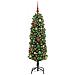 Albero di Natale artificiale con 150 LED Verde 150 cm - Foto miniatura 3