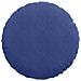 Cuscini per Seduta 2 pcs Blu Polizia Ø 40 x 13 cm Velluto - Foto miniatura 6