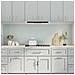 Rivestimento da Cucina 2 pcs Bianco 100 x 60 cm vetro temperato - Foto miniatura 2