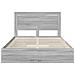 Letto con Contenitore con testiera Grigio Sonoma 150 x 200 cm - Foto miniatura 8
