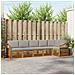Set divani con cuscino 6 pcs Grigio Naturale e Chiaro - Foto miniatura 2