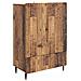 Credenza Legno antico 66 x 34,5 x 97 cm Legno ingegnerizzato - Foto miniatura 1
