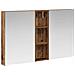 Set di Armadi da Bagno con porta 3 pcs 100 x 10,5 x 60,5 cm - Foto miniatura 1
