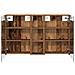 Set di Armadi da Bagno con porta 3 pcs 100 x 10,5 x 60,5 cm - Foto miniatura 7