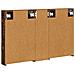 Set di Armadi da Bagno con porta 3 pcs 100 x 10,5 x 60,5 cm - Foto miniatura 9