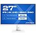 JN-IPS270UHD60F-C65W-HSP-W Monitor PC 68,6 cm (27") 3840 x 2160 Pixel 4K Ultra HD LED Bianco - Foto miniatura 1