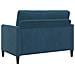Set di Divani con Storage 2 pz Blu Poliestere - Foto miniatura 6