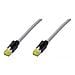 Cavo Rete S-Ftp Cat. 6A Con Connettori 6A Lsoh Mt 0,5 Colore Grigio - Foto miniatura 1