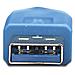 ICOC U3-AA-10-EX - Cavo Prolunga USB 3.0 A maschio / A femmina 1 m blu - Foto miniatura 4