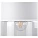 Lampada Da Soffitto Nera In Vetro E Metallo Bianco - Jurua - Foto miniatura 12