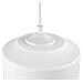 Lampada Da Soffitto Nera In Vetro E Metallo Bianco - Jurua - Foto miniatura 15