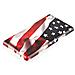 Custodia Compatibile Con Sony Xperia Z1 Con Stampa Stars And Stripes - Hard Case Coperchio Protettivo Con Design Alla Moda - Foto miniatura 3