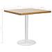 Tavolo Da Bistrot Marrone Chiaro 80x80 Cm In Mdf - Foto miniatura 6