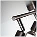 Led Riflettore Del Soffitto Bar Con 4x 3w Gu10 Lampadine Incluse E Girevoli E Disegno Della Parte Girevole Nichel Spazzolato - Foto miniatura 3