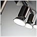 Led Riflettore Del Soffitto Bar Con 4x 3w Gu10 Lampadine Incluse E Girevoli E Disegno Della Parte Girevole Nichel Spazzolato - Foto miniatura 4