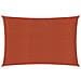 Vela Parasole 160 G / m? Terracotta 5x6 M In Hdpe - Foto miniatura 1