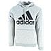 Felpa Da Uomo Con Cappuccio Essentials Big Logo Grigia Taglia Xs Codice Gk9577 - Foto miniatura 10
