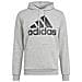 Felpa Da Uomo Con Cappuccio Essentials Big Logo Grigia Taglia Xs Codice Gk9577 - Foto miniatura 6
