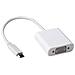 SB0016 USB C VGA Bianco cavo di interfaccia e adattatore - Foto miniatura 1