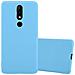 Custodia Compatibile Con Nokia 5.1 Plus / Nokia X5 In Candy Blu - Coperchio Protettivo In Silicone Tpu Flessibile - Foto miniatura 1