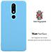 Custodia Compatibile Con Nokia 5.1 Plus / Nokia X5 In Candy Blu - Coperchio Protettivo In Silicone Tpu Flessibile - Foto miniatura 3