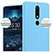 Custodia Compatibile Con Nokia 5.1 Plus / Nokia X5 In Candy Blu - Coperchio Protettivo In Silicone Tpu Flessibile - Foto miniatura 6