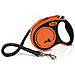 Guinzaglio Automatico Xtreme L Strap 5 M Colore Arancio Fino A 65 Kg - Foto miniatura 1