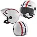Casco Jet Scooter Moto Quad Visiera Omologato Francia Ece 22 05 M - Foto miniatura 1