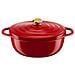 E2548904 Légere Ovale Cocotte 30x23 Cm, Fusione In Alluminio Rosso - Foto miniatura 4