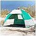 Tenda da Spiaggia 2 Persone Verde Rilascio Rapido Impermeabile - Foto miniatura 1