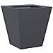 Fioriera da Giardino Antracite 30x30x30 cm in Acciaio - Foto miniatura 6
