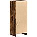 Credenza con LED Rovere Fumo 38x34x100 cm in Legno Multistrato - Foto miniatura 10