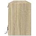 Mobile TV a Parete con LED Rovere Sonoma 180x31x45 cm - Foto miniatura 7