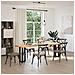 Gambe Tavolo Consolle A T 2 Pz Nero 38x25x(72-73) Cm Acciaio - Foto miniatura 2