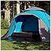 Tenda a Cupola da Campeggio 3 Persone Blu a Rilascio Rapido - Foto miniatura 1