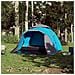 Tenda a Cupola da Campeggio 3 Persone Blu a Rilascio Rapido - Foto miniatura 2